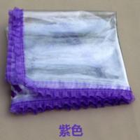 新款电动车遮阳伞棚电瓶车踏板车遮雨蓬挡雨雨帘 雨帘宽1.6米高1.2米紫色(无伞)