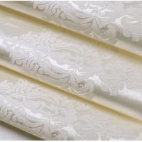 提花墙布家用无缝高档卧室简欧式电视背景墙客厅简约现代北欧壁布 米白欧式 免费小样摸手感