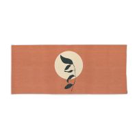 鞋柜橱柜遮挡帘子魔术贴书柜防尘布遮丑阳台挂帘洗衣机防晒布帘 款式1 整片式-宽70*高40