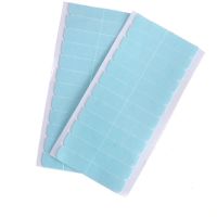 无痕接发片假发片双面胶片 替换胶布胶水蓝色的胶片 每张12小片 1张12小片