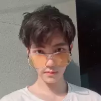 假发男短发韩版帅气中青年男士假发真人发丝平头寸头真发假发头套 黑色:送发网夹子 无