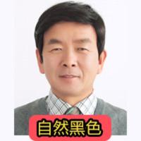 男士假发 短发 中老年假发 爸爸帅气蓬松假发套 帅气蓬松假发套 自然黑色