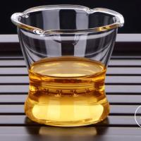 台湾76玻璃茶漏网茶叶过滤网茶滤家用公道杯茶海功夫茶具配件茶隔 架子