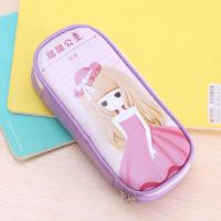 卡通大容量笔袋防水可爱文具盒小清新多层铅笔盒小学生多功能文具 PU笔袋丨瑶瑶公主