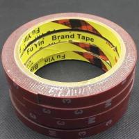 汽车3M双面胶超强力无痕泡沫海绵防水耐高温胶带助粘剂汽车双面胶 0.6厘米3米1卷-拍1卷送1卷