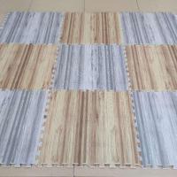 木纹儿童拼图泡沫榻榻米地垫子海绵垫地板垫满铺卧室房间加厚瑕疵 单面木纹浅+灰(不与双面互拼) 63*63*1.2(6片