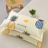 [拍枕芯送枕套]枕芯一对装带枕套枕头套装枕头芯一只成人单 菠萝 枕套2只[不含枕芯]