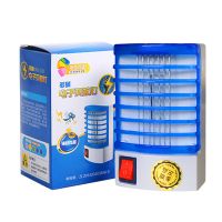 无辐射 灭蝇灭蚊神器 灭蚊灯家用卧室电击灭蚊器驱蚊吸蚊灯光催化 四代灭蚊灯