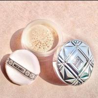 明星推荐蝴蝶结散粉持久控油遮瑕防水防汗不脱妆空气蜜粉干皮油皮 MK037经典款-010#象牙白