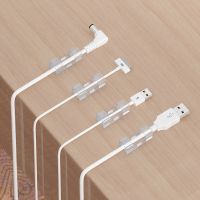 插排插线板收纳盒桌面整理线插座集电线理线器走电源排插遮挡神器 理线卡-Lixian-10个线卡