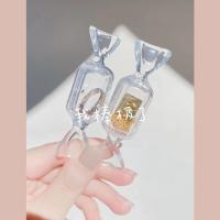 糖果首饰品收纳盒亚克力透明化妆品办公室桌面迷你收纳整理女学生 糖果收纳1个[不推荐]_随机发一个坏的 抗氧化饰品收纳盒[