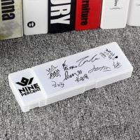 偶像练习生蔡徐坤陈立农黄明昊范丞丞林彦俊同款笔盒笔袋 9只签名款