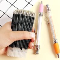 火影海贼魔道蔡徐坤千玺动漫周边0.5黑色中性笔芯动漫拉拉笔笔芯 拉拉笔0.5黑色中性笔笔芯 10支装[送水晶卡贴]