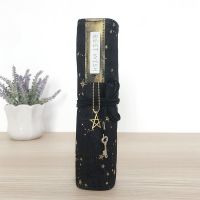 韩国简约卷笔袋男女中学生文具盒时尚大容量笔帘卷笔袋文具袋笔袋 BEST WISH 烫金