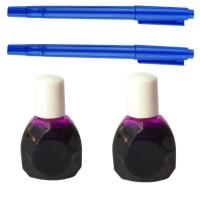 中华好字成练字套装字帖小学生练字板1-6水洗凹槽练字套装练字帖 2支笔+2瓶墨水(没有写字板)