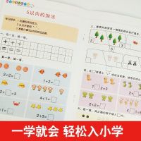 幼小衔接测试卷幼儿园中大班升一年级拼音数学练习册学前一日一练 幼小衔接一日一练