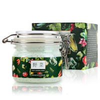 希卡露姿野菜清洁霜深层清洁毛孔洁面霜去角质卸妆膏面膜泥排毒膏 200g