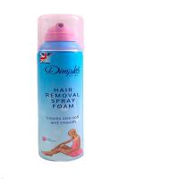 蒂普莱斯Dimples杜碧丝脱毛喷雾泡沫脱毛膏腋毛腿毛神器私处脱毛 玫瑰味100ml正品+送大号刮板