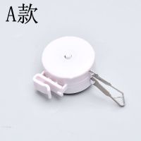 黑旋风美发数码吊杠架子烫发机通用拉线盒支架挂杠热烫挂钩配件 A款白色线盒(10个装)