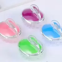洗头梳按摩刷洗发刷洗头神器按摩梳洗头刷头皮按摩刷子头部按摩器 精品硅胶洗头梳[颜色随机1个装]
