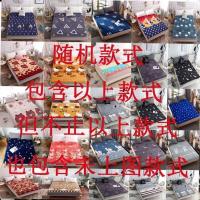 法兰绒冬季加厚床单垫被榻榻米单双人床打地铺睡垫学生宿舍床垫子 [随机款式] 宽60cm*长120cm[儿童床]