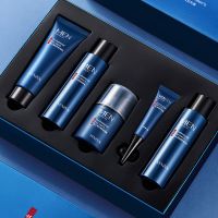 梵贞洗面奶男士专属清爽控油净痘补水洁面乳护肤品水乳霜套装学生