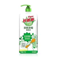 好爸爸亲肤浓缩洗洁精清洁剂果蔬婴儿奶瓶餐具洗洁精有效除菌 好爸爸餐具净1KG*1瓶(2斤)