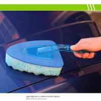 洗车专用海绵刷子高密度擦车神器小型套装工具家用珊瑚清洁泡沫个装