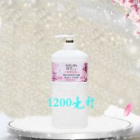 樱花沐浴露女持久留香花香体香水沐浴露学生美白大瓶装沐浴露男士 优雅樱花沐浴露 粉 1200毫升