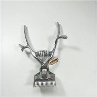 手不绣钢动推子老式机械细子推剪剃头发理发工具手用美发用具 手推剪