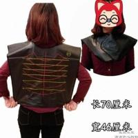 理发店美发披肩烫发染发披肩防水加厚离子烫焗油披肩发廊用品工具 黑色条纹披肩(三个装)