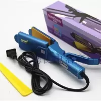 电夹板光明1097电脑调温烫发器超宽夹板直发器拉发器美发用品
