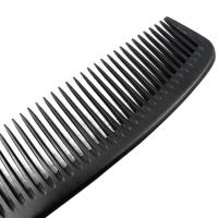 专业美发梳防静电加厚中齿手柄梳子黑色苹果梳电木梳剪发理发梳子 纯手工梳:T3003黑色