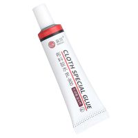 粘布胶水专用布料衣服软胶沾图案印花皮革海绵牛仔裤软性万能胶水 30毫升布料胶水一支(收藏送工具)