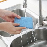 加厚抹布洗刷大王百洁布厨房刷碗布家用清洁神器洗碗布刷锅海绵擦 2片洗刷大王(体验装)_随机发个坏的