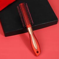 新款气囊梳子防静电顺发气垫梳头皮按摩梳子气囊梳卷发梳子造型梳 高档棕红[卷发梳]1把
