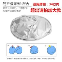 理发围布剪头发围布理发衣服用品儿童成人不沾发剪发斗篷美发围兜 银灰普通款(60直径) 单斗篷无赠品