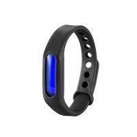 防虱子跳蚤人用手环驱蚊手环宝宝随身户外扣贴防蚊手环成人婴儿童 H49-黑色[2个]