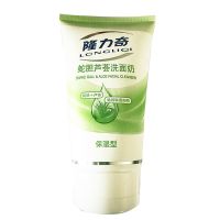 隆力奇蛇胆芦荟保湿洗面奶滋润补水男女通用洁面乳清洁毛孔200g 芦荟保湿洗面奶200g*1支