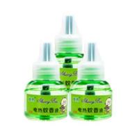 [双豹蚊香液]电热蚊香液婴儿宝宝孕妇驱蚊液无味防蚊灭蚊液套装 3单液