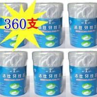 洁仕牙线签360支弯钩长线牙线棒六盒威海发货 JS2060