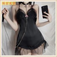 性感情趣内衣诱惑激情挑逗服装女性睡衣套装超骚大码床上制服火辣 黑色 均码