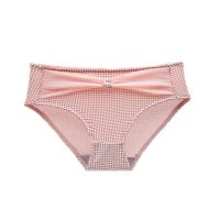 [文胸+内裤]性感美背内衣女学生无钢圈小胸加厚聚拢文胸罩套装 同款内裤单条装 32/70A