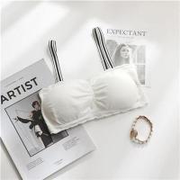 夏天裹胸抹胸无钢圈美背少女文胸韩版内衣女学生薄款吊带小背心女 1件体验装随机不含垫 均码:75斤-135斤可穿