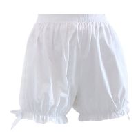 南瓜裤lolita安全裤女防走光夏季蕾丝薄可爱日系jk打底裤保险短裤 白色 [普通款] S 建议90斤以下