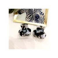 韩国ins发夹抓夹刘海夹豹纹美顶夹侧边夹少女学生发卡边夹甜美 白豹纹一个装