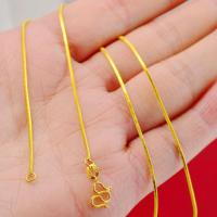 2020火锁骨女项链字母双C双心戒指套装单项链戒指持久不掉色 单条蛇骨链