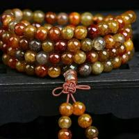 天然108颗佛珠手串手链龙纹石,男女情侣款多规格饰品首饰 6毫米 108颗