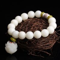 天然菩提根男女情侣款108珠串项链手链高密佛珠文玩新手 12mm单圈