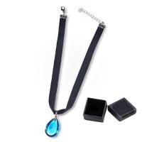 天气之子新海诚动漫电影天野阳菜雨滴COS项链二次元周边情侣礼物 天气之子同款吊坠 牛皮纸礼盒装